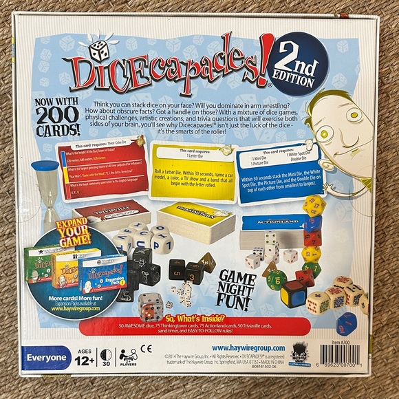 DICEcapades! 2nd Edition Game - Multicolor - Picture 2 of 2